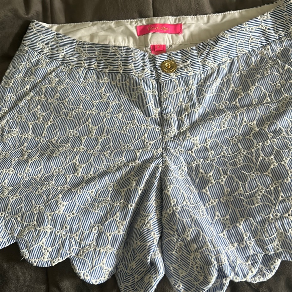 Lilly Pulitzer shorts size 0, never worn
